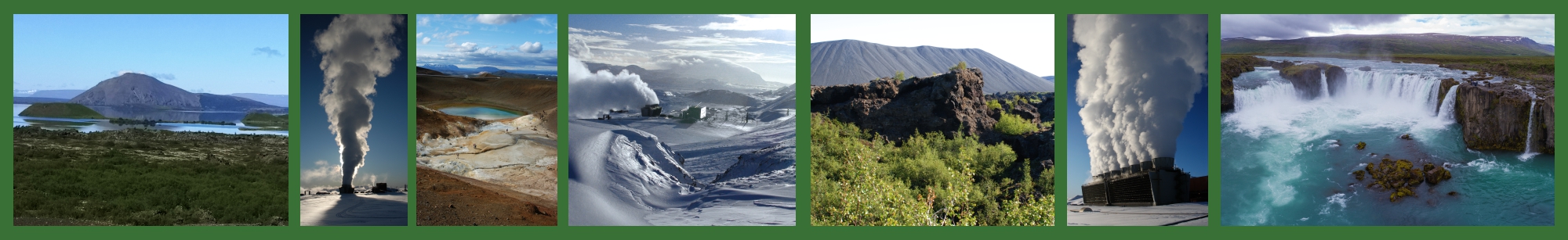 Collage Excursion Myvatn